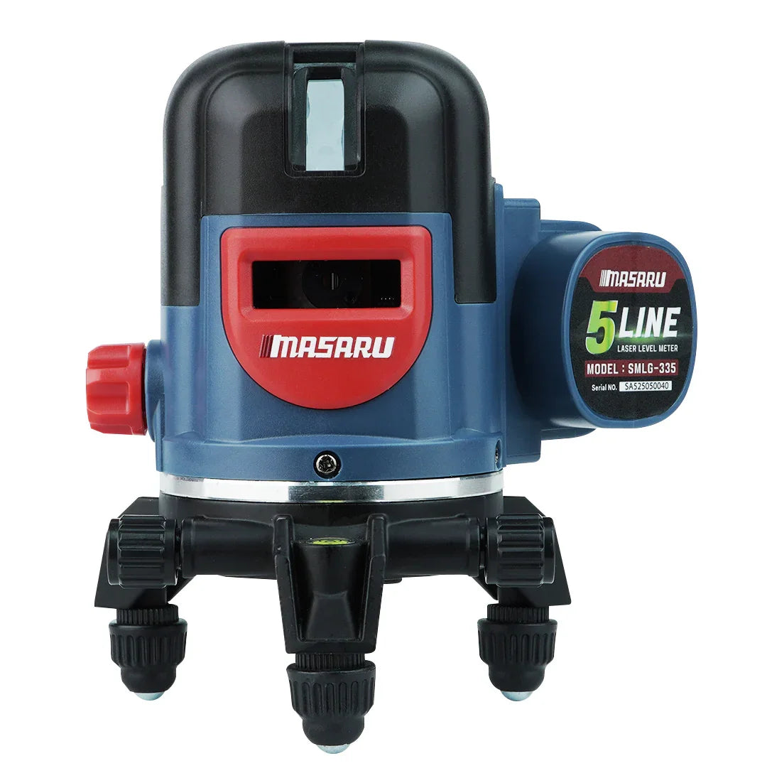เครื่องวัดระดับเลเซอร์ 5 เส้น แสงสีเขียว Masaru รุ่น SMLG-335