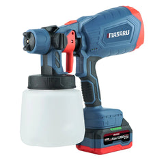 เครื่องพ่นสีไร้สาย Masaru รุ่น SCWG-700 แบตเตอรี่ 20V ความจุถังสี 1000 มิลลิลิตร