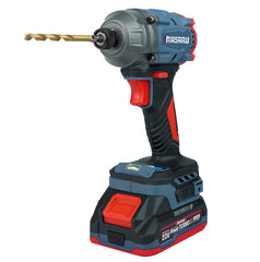 ชุดไขควงกระแทกไร้สาย Masaru SCDI-145 พร้อมแบตเตอรี่ 20V และอุปกรณ์เสริมครบเซ็ต