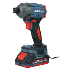 ไขควงกระแทกไร้สาย Masaru รุ่น SCDI-145 แรงดันไฟ 20V ดีไซน์จับถนัดมือ