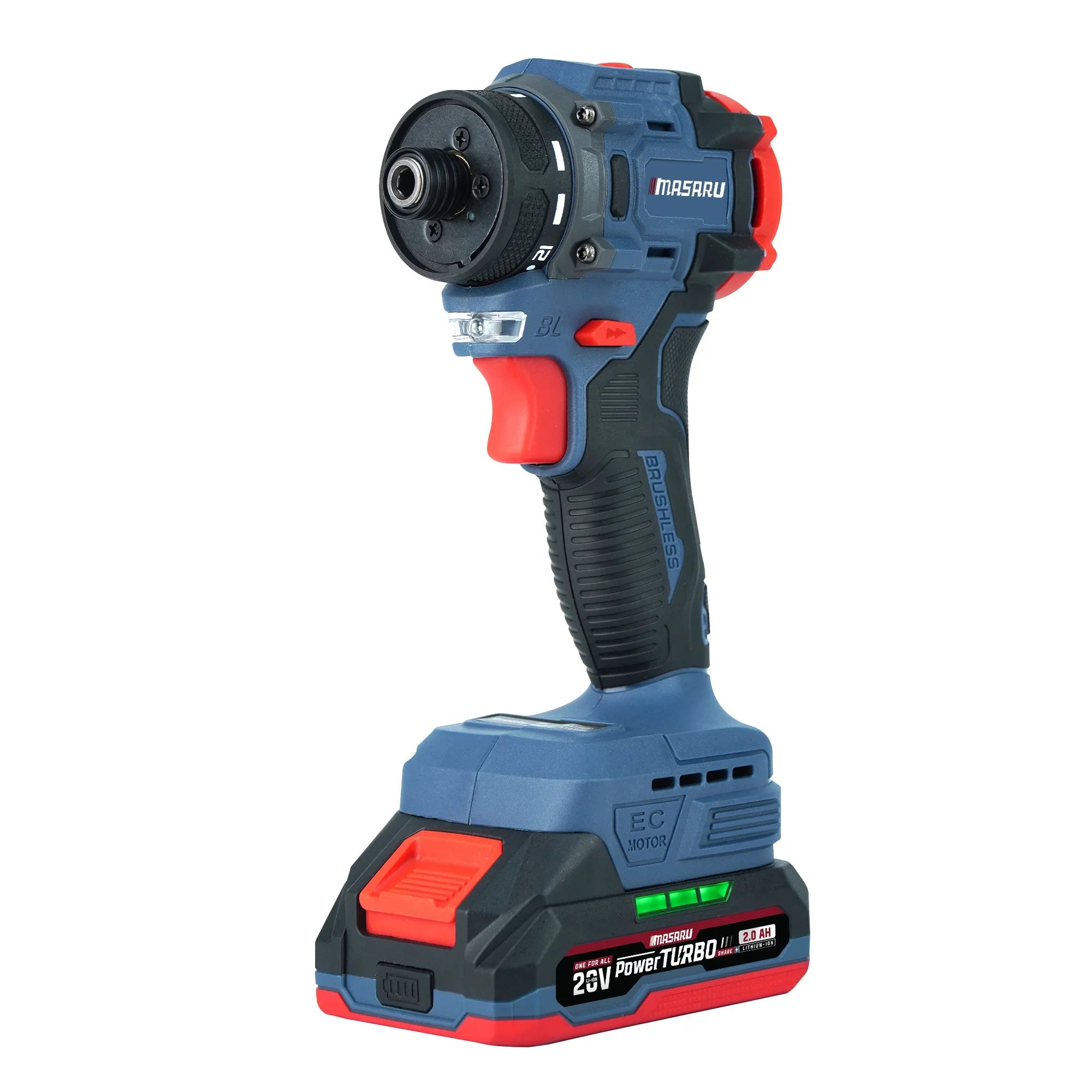 ไขควงคลัชไร้สาย Masaru รุ่น SCDS-175 มอเตอร์บลัชเลส 20V แรงบิดสูง 80 นิวตัน