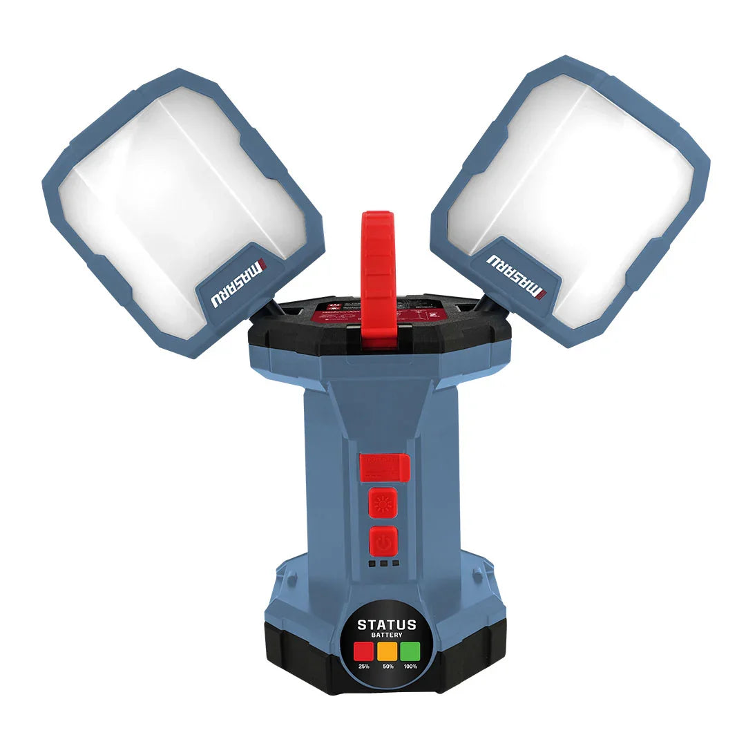 ไฟสปอร์ตไลท์ไร้สาย Masaru (Masaru Cordless Birdwing Flashlight) รุ่น SCLF-920 ความสว่างสูงสุด 5000 ลูเมน