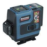 เครื่องวัดระดับเลเซอร์แบบแสงสีเขียว 12 เส้น (LASER LEVEL METER) SMLG-300