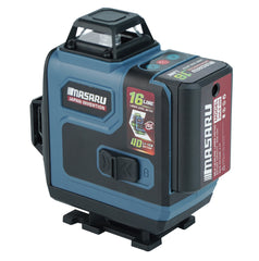 เครื่องวัดระดับเลเซอร์แบบแสงสีเขียว 16 เส้น (LASER LEVEL METER) SMLG-305