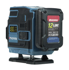เครื่องวัดระดับเลเซอร์แบบแสงสีเขียว 12 เส้น (LASER LEVEL METER) SMLG-310