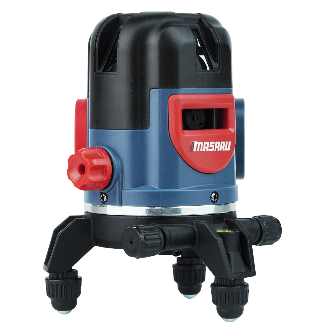 เครื่องวัดระดับเลเซอร์แบบแสงสีเขียว 5 เส้น (LASER LEVEL METER) SMLG-335
