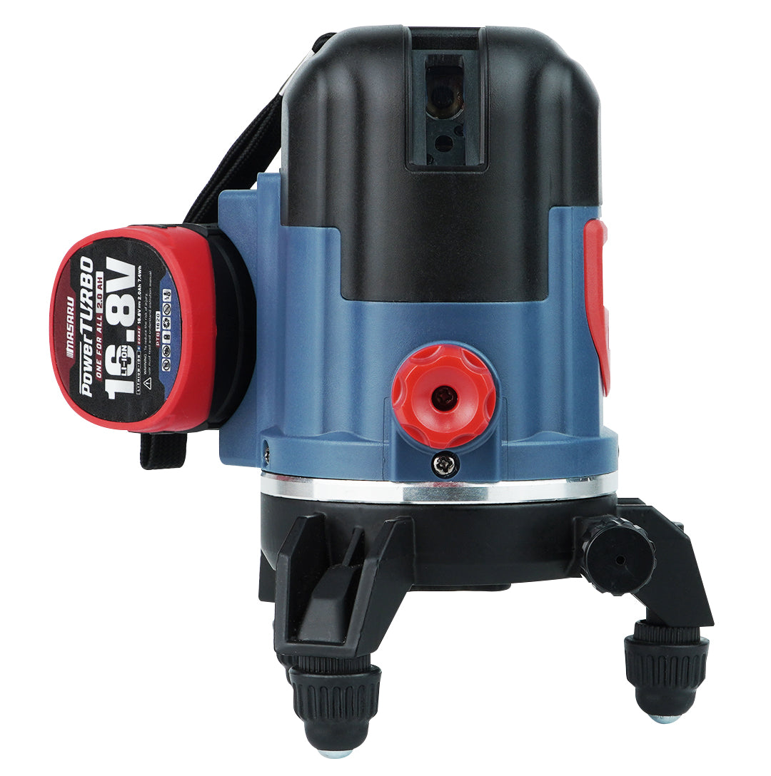 เครื่องวัดระดับเลเซอร์แบบแสงสีเขียว 5 เส้น (LASER LEVEL METER) SMLG-335