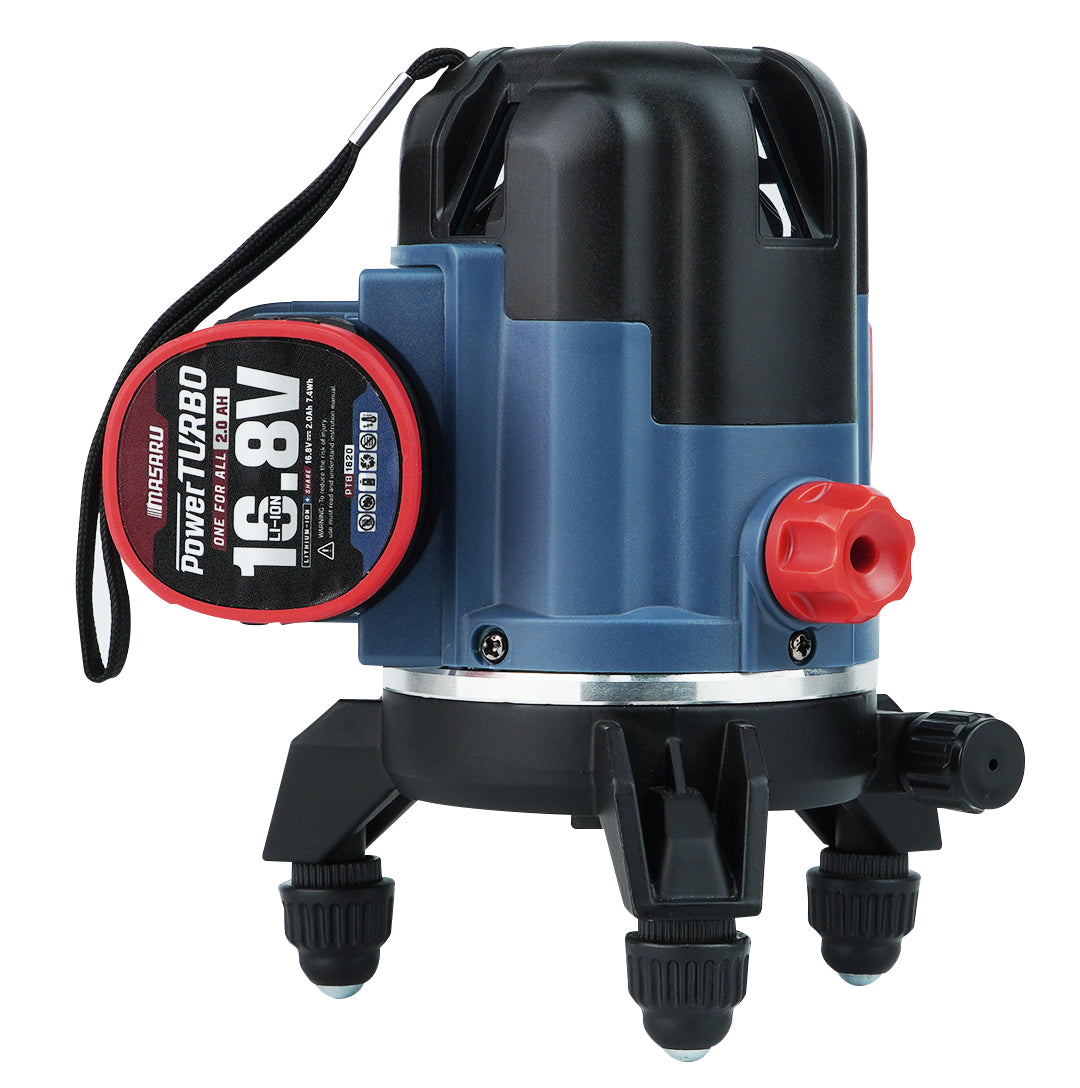เครื่องวัดระดับเลเซอร์แบบแสงสีเขียว 5 เส้น (LASER LEVEL METER) SMLG-335