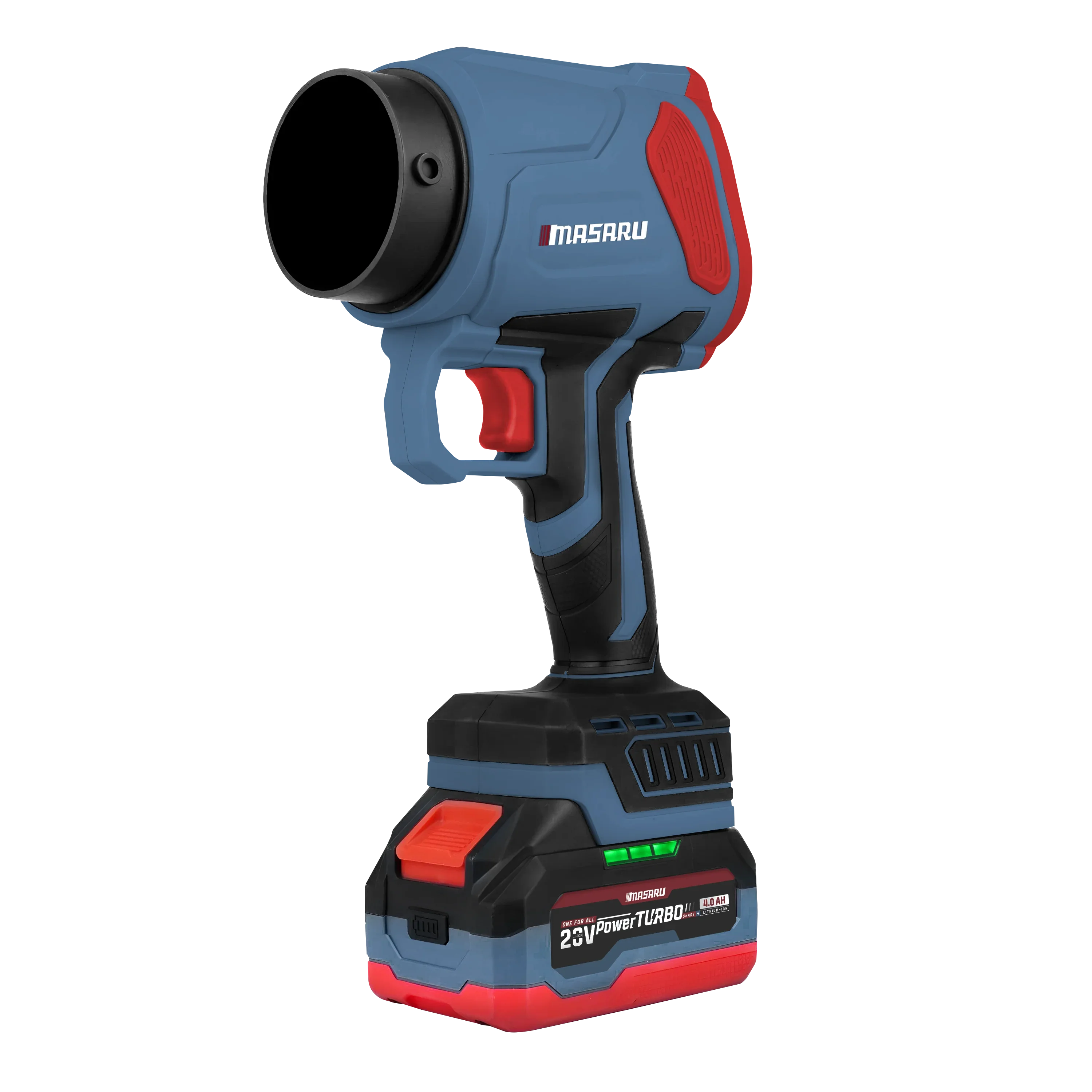 เครื่องเป่าใบไม้ไร้สาย Masaru รุ่น SCBL-825 เครื่องเป่าลมสีส้ม