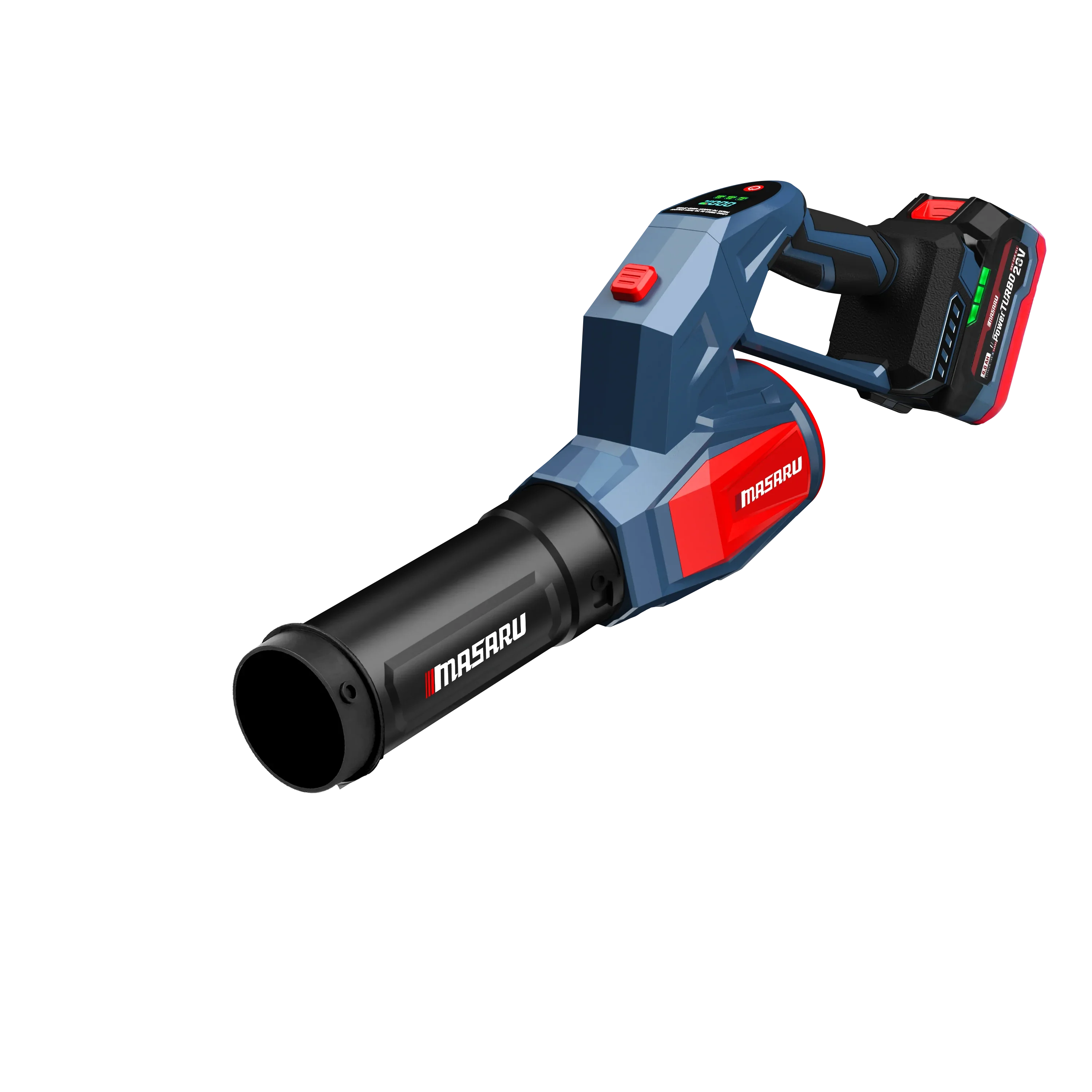 เครื่องเป่าลมไร้สาย Masaru SCBL-830 กำลังไฟ 550 วัตต์ ความเร็วลมสูงสุด 75 m/s