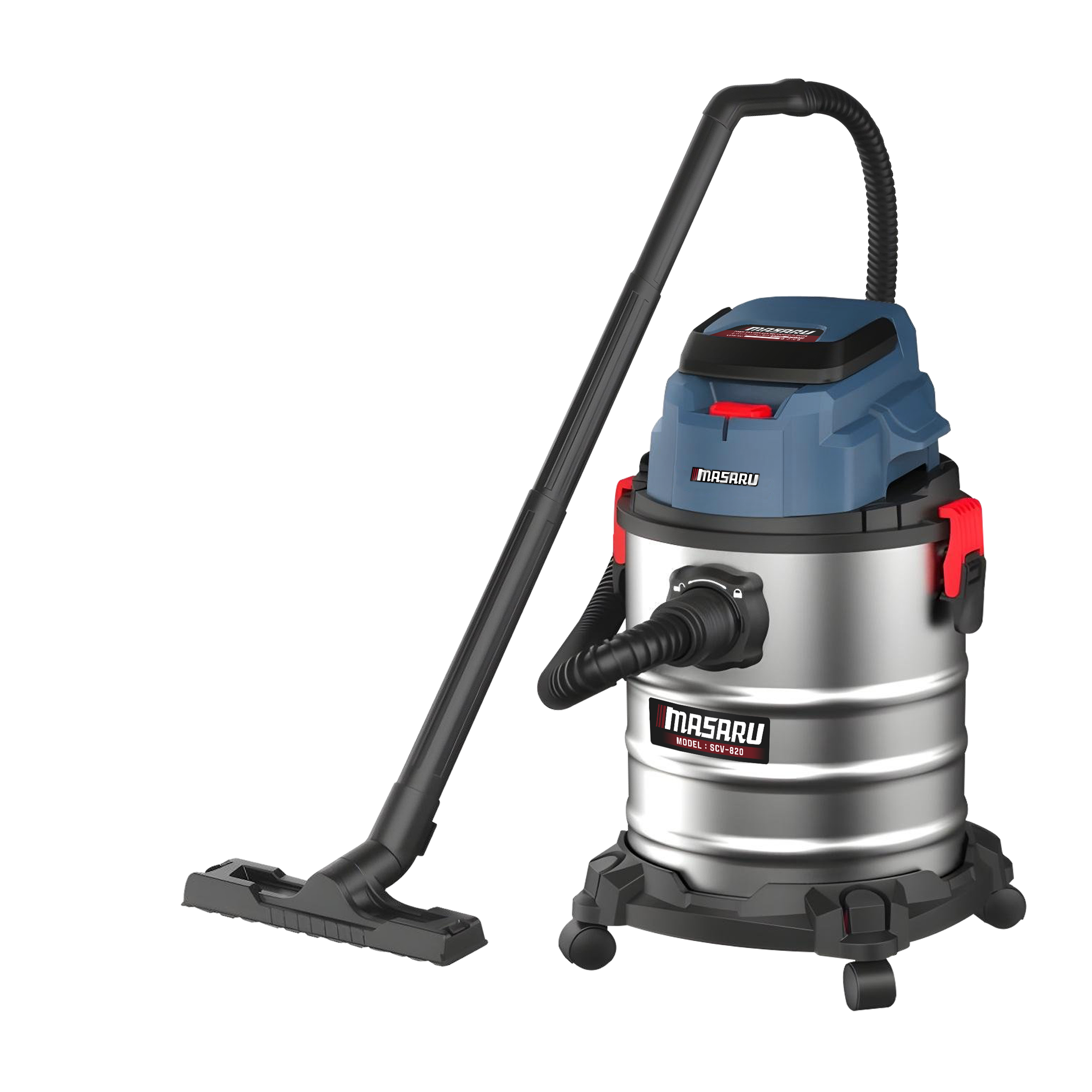 เครื่องดูดฝุ่นไร้สาย 20V MASARU SCV-820N Wet and Dry 25 ลิตร