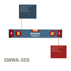 ระดับน้ำแม่เหล็ก 40 ซม.  รุ่น : SMWA-355