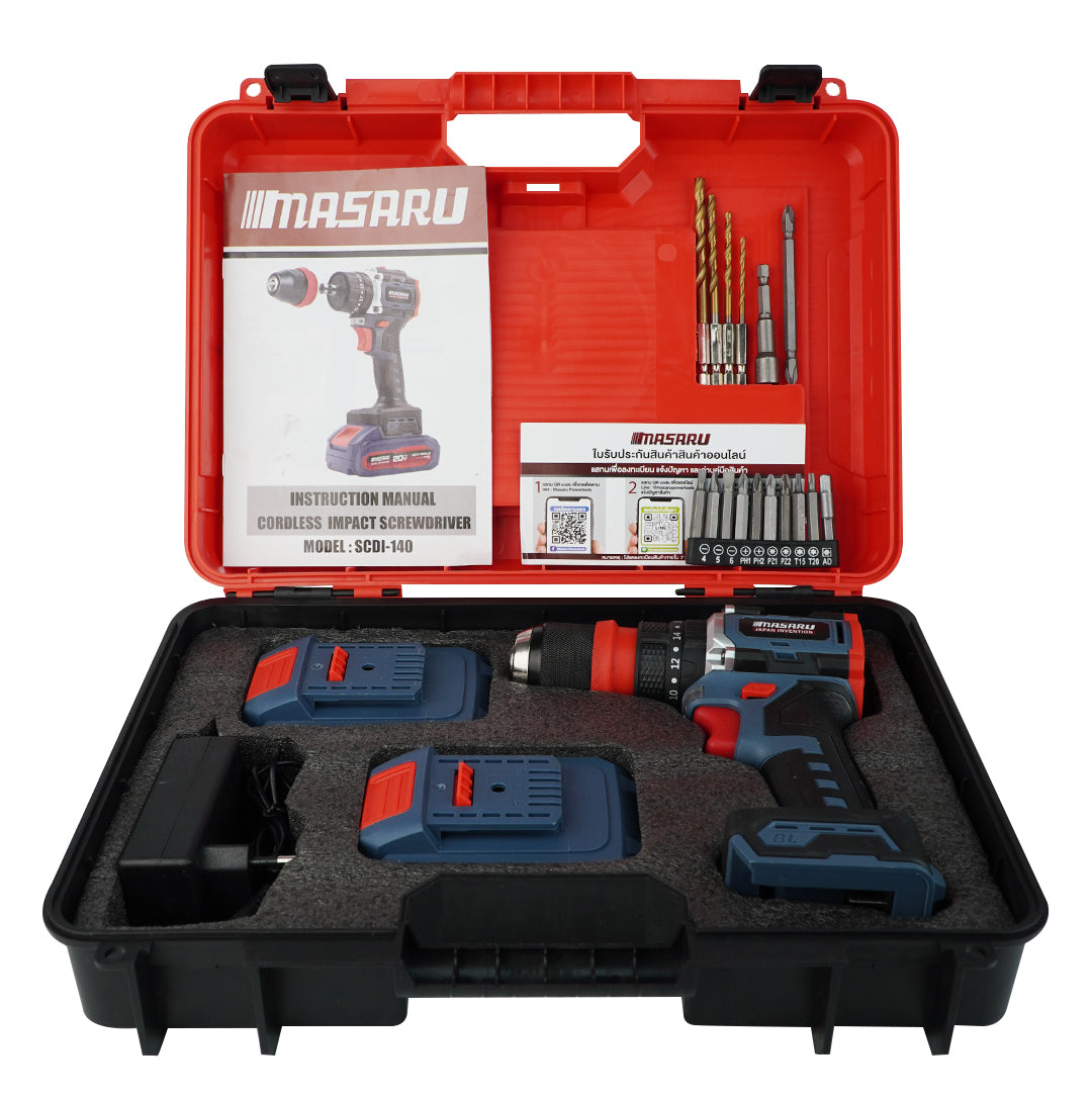 สว่านกระแทกไร้สาย (CORDLESS IMPACT DRILL) SCDH-125