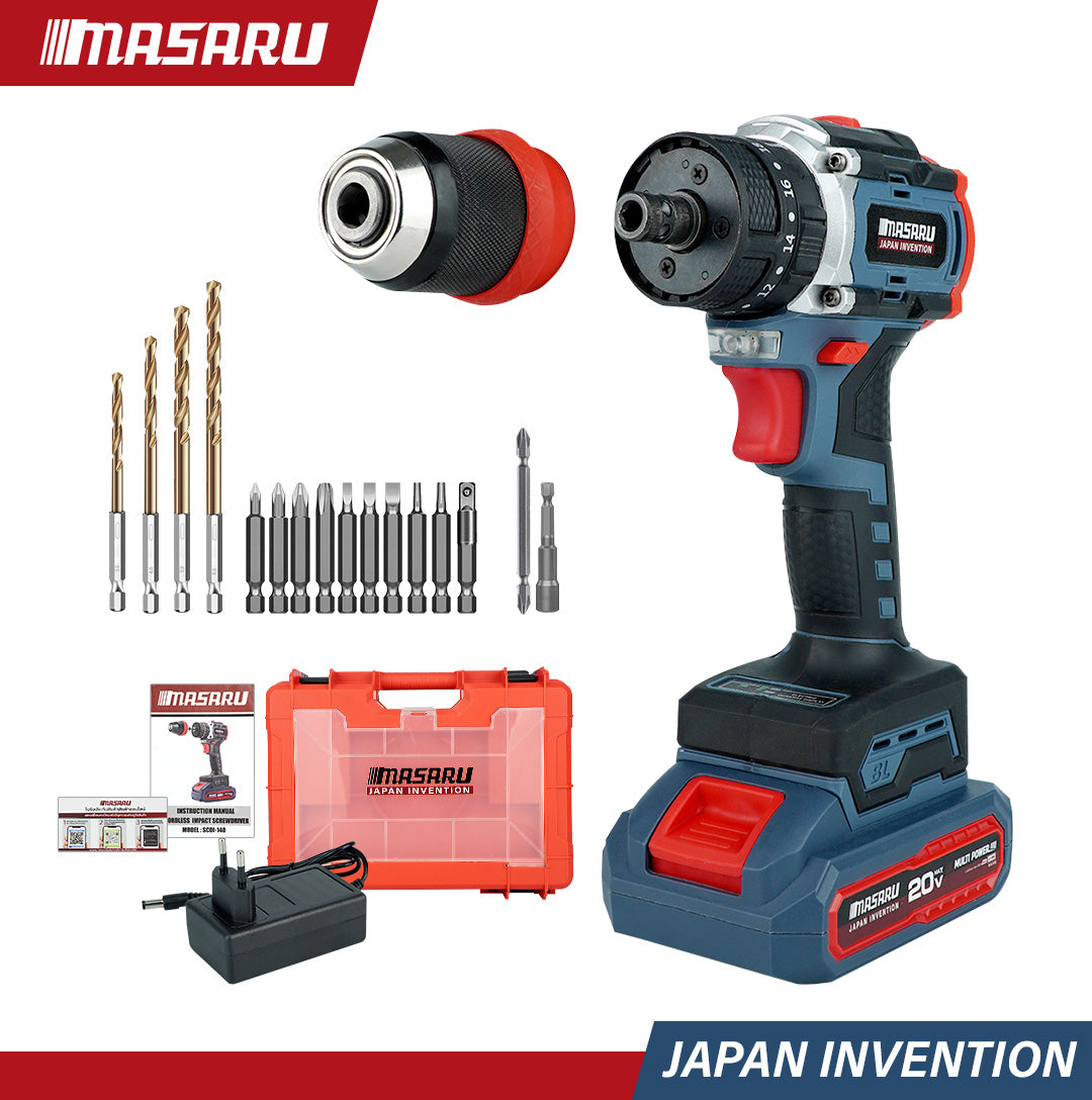 สว่านไขควงคลัชกระแทกไร้สาย (CORDLESS IMPACT SCREWDRIVER) SCDI-140