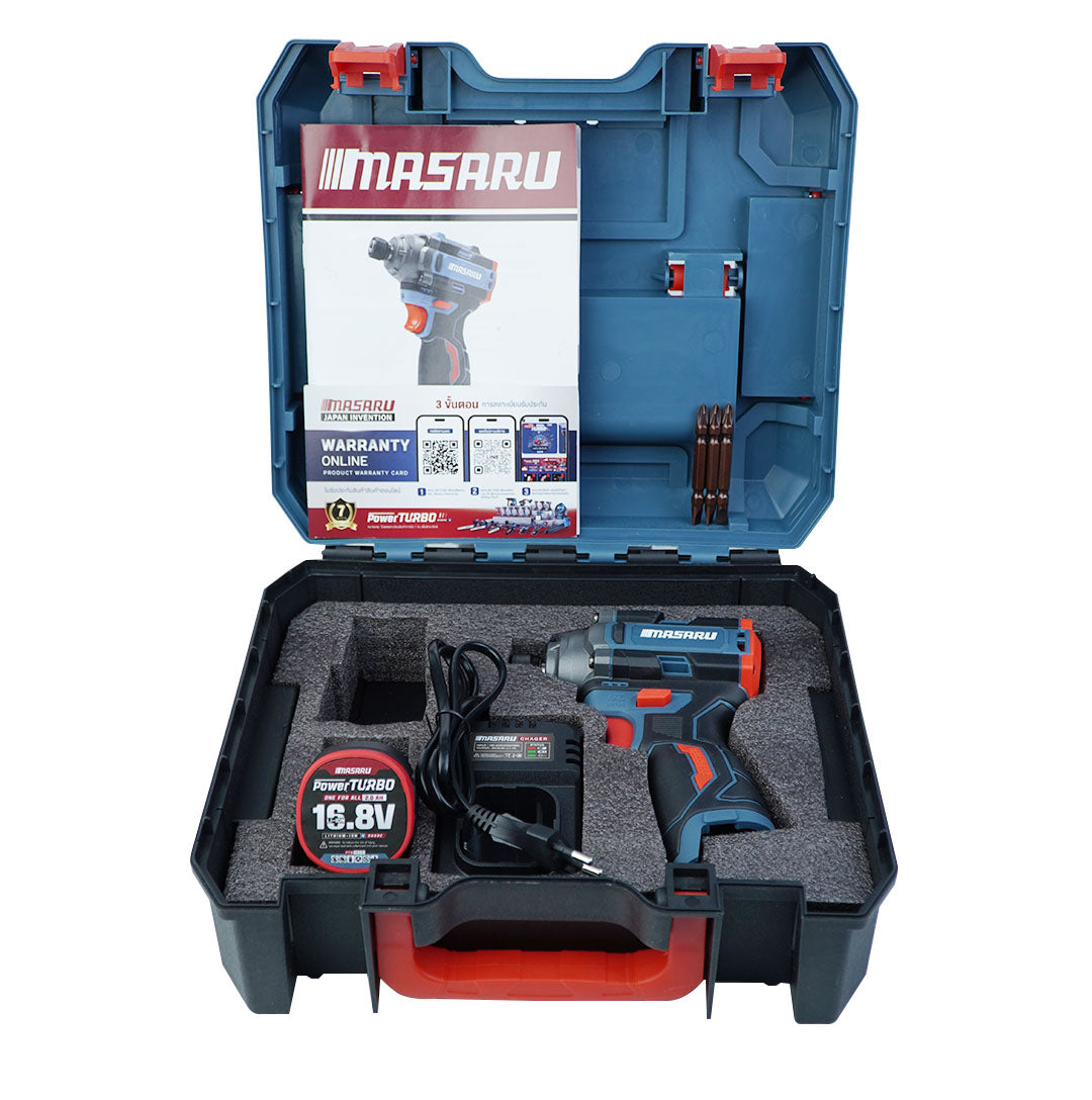 ไขควงกระแทกไร้สาย 16.8 V (CORDLESS IMPACT SCREWDRIVER) SCDI-185
