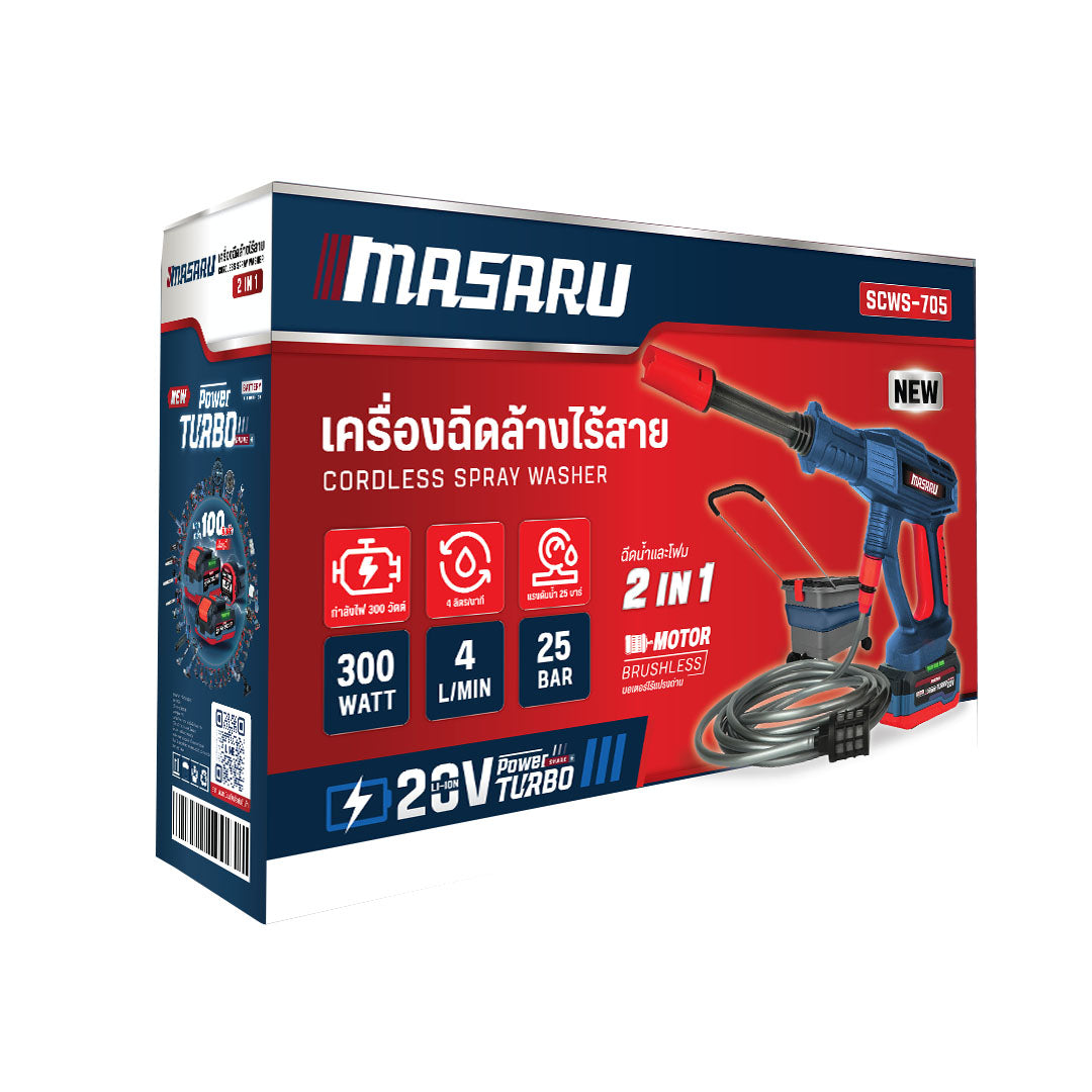 เครื่องฉีดน้ำแรงดันสูง (HIGH PRESSURE CLEANER) SCWS-705