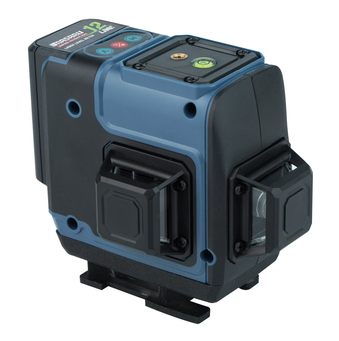 เครื่องวัดระดับเลเซอร์แบบแสงสีเขียว 12 เส้น (LASER LEVEL METER) SMLG-300
