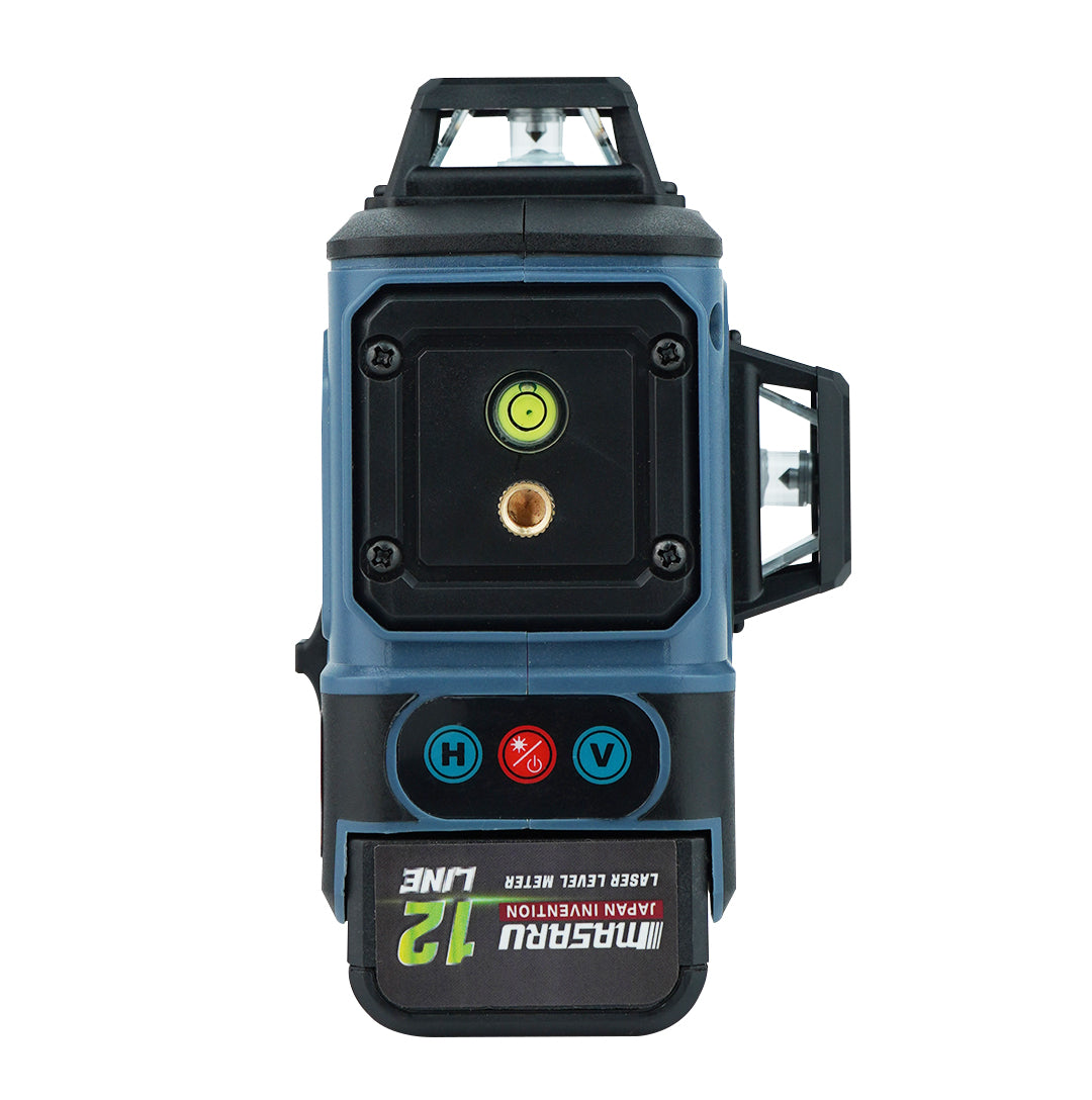 เครื่องวัดระดับเลเซอร์แบบแสงสีเขียว 12 เส้น (LASER LEVEL METER) SMLG-300