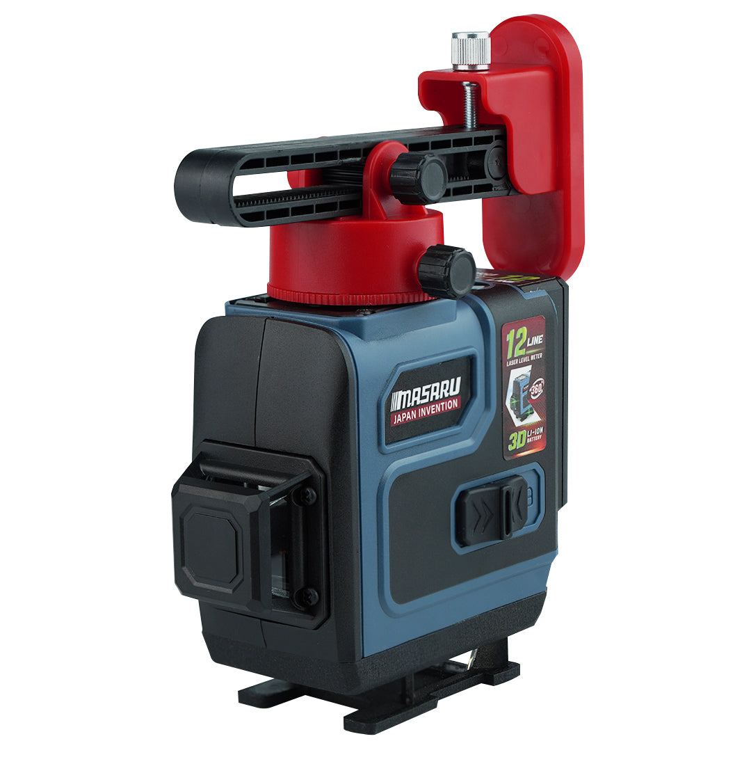 เครื่องวัดระดับเลเซอร์แบบแสงสีเขียว 12 เส้น (LASER LEVEL METER) SMLG-300