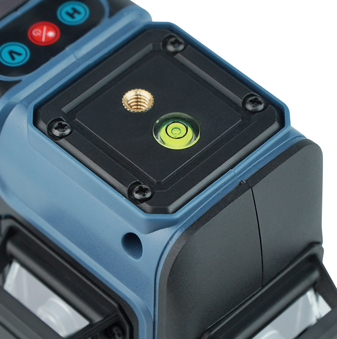 เครื่องวัดระดับเลเซอร์แบบแสงสีเขียว 12 เส้น (LASER LEVEL METER) SMLG-300