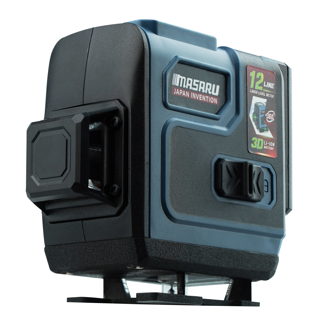 เครื่องวัดระดับเลเซอร์แบบแสงสีเขียว 12 เส้น (LASER LEVEL METER) SMLG-300