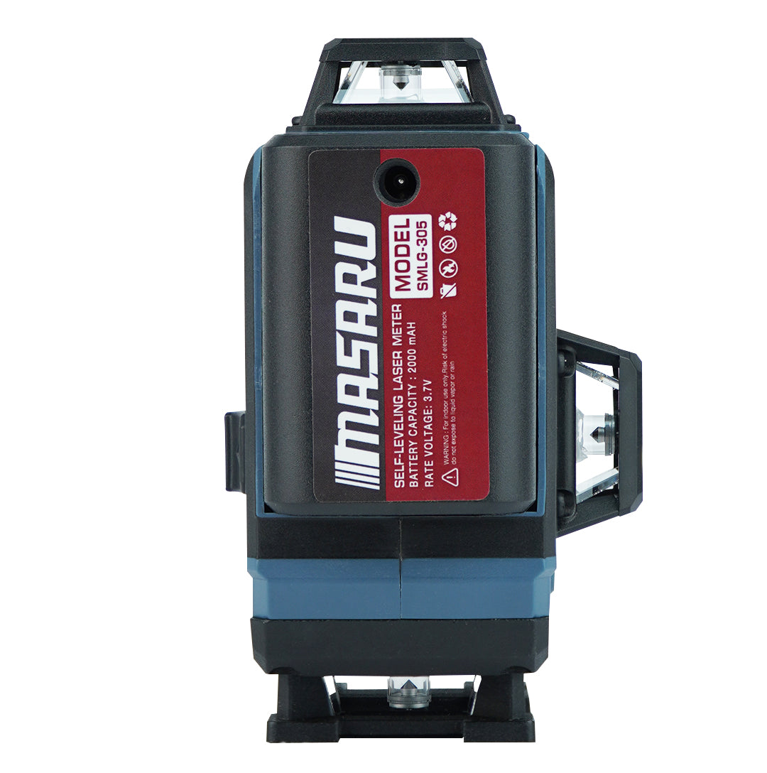 เครื่องวัดระดับเลเซอร์แบบแสงสีเขียว 16 เส้น (LASER LEVEL METER) SMLG-305