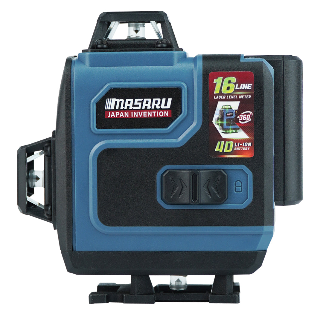 เครื่องวัดระดับเลเซอร์แบบแสงสีเขียว 16 เส้น (LASER LEVEL METER) SMLG-305