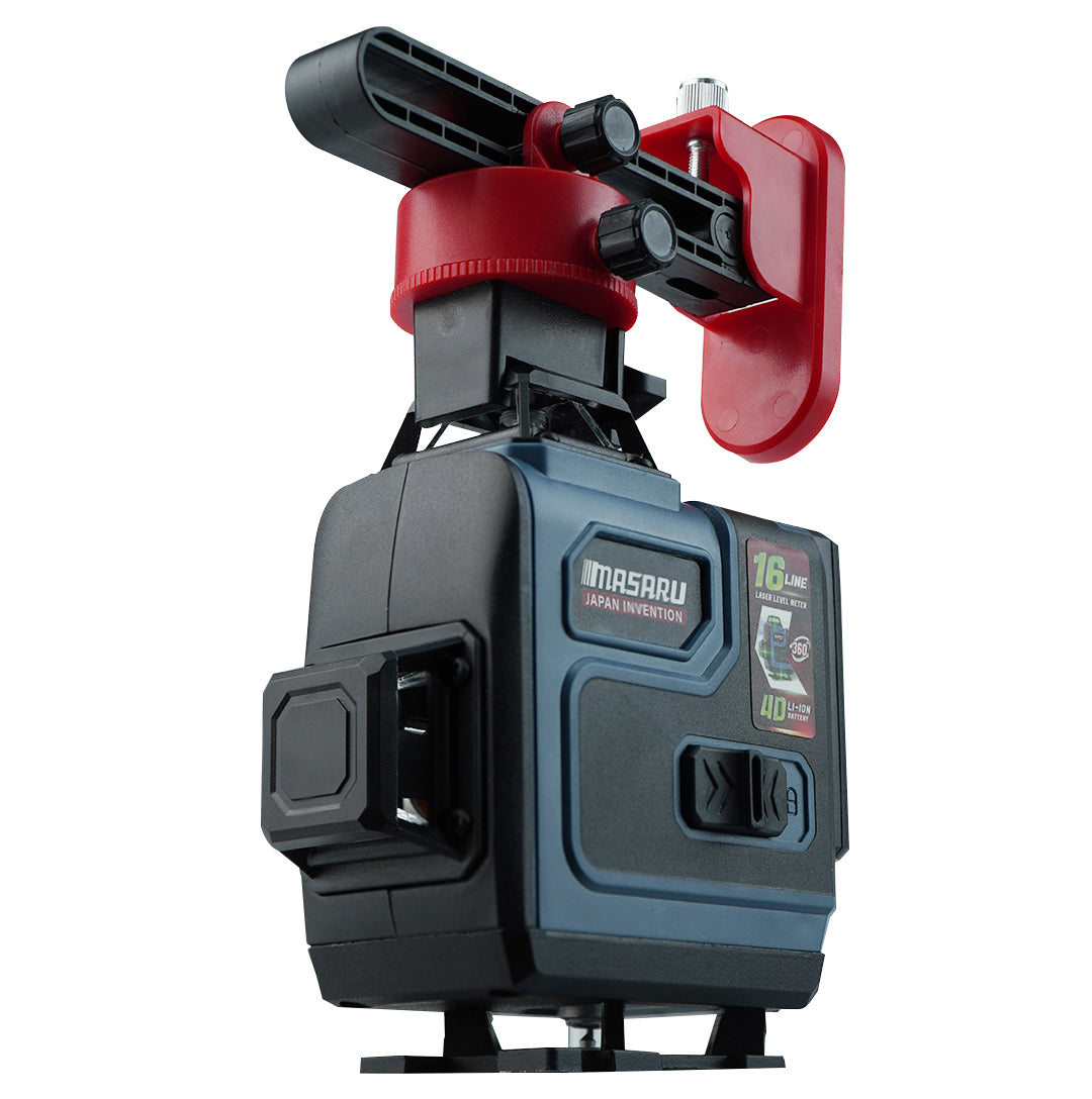 เครื่องวัดระดับเลเซอร์แบบแสงสีเขียว 16 เส้น (LASER LEVEL METER) SMLG-305