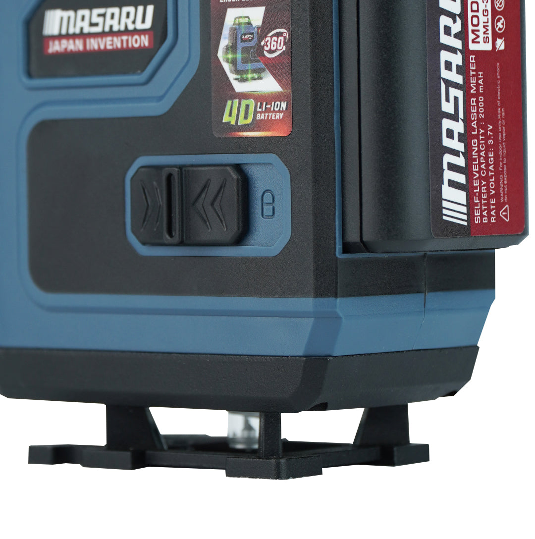 เครื่องวัดระดับเลเซอร์แบบแสงสีเขียว 16 เส้น (LASER LEVEL METER) SMLG-305