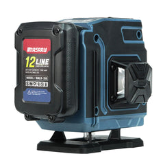 เครื่องวัดระดับเลเซอร์แบบแสงสีเขียว 12 เส้น (LASER LEVEL METER) SMLG-310