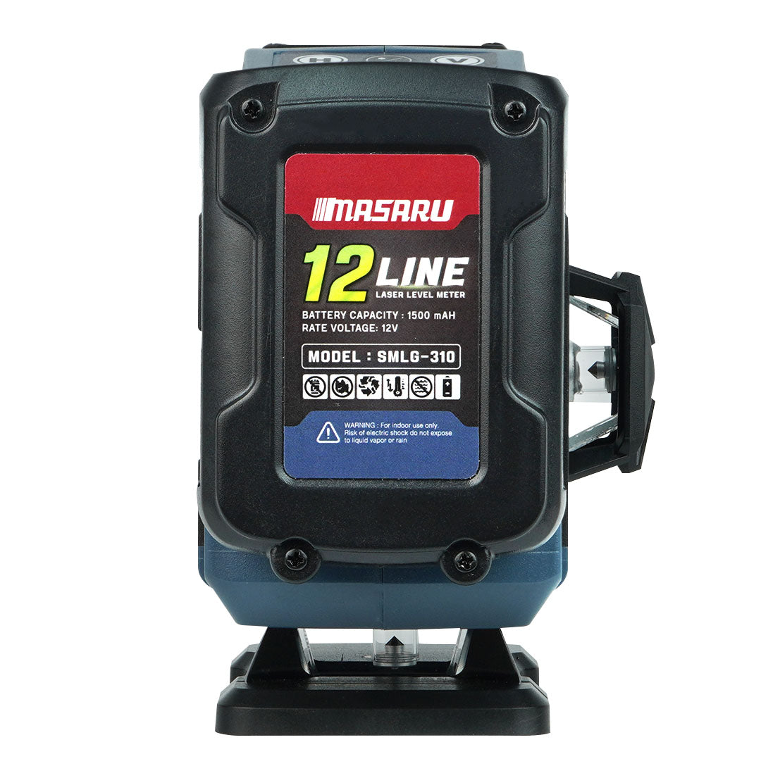 เครื่องวัดระดับเลเซอร์แบบแสงสีเขียว 12 เส้น (LASER LEVEL METER) SMLG-310