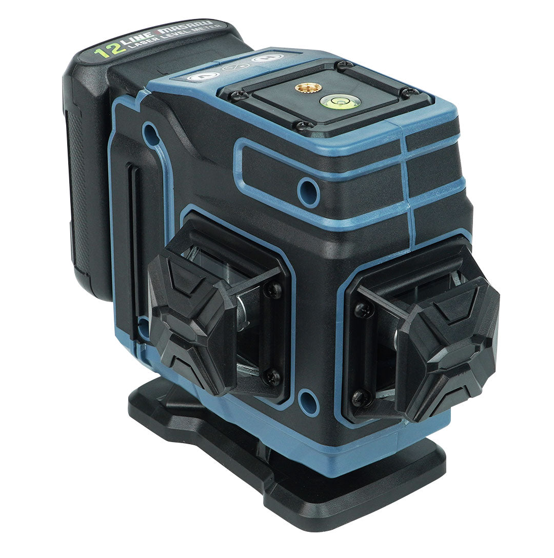 เครื่องวัดระดับเลเซอร์แบบแสงสีเขียว 12 เส้น (LASER LEVEL METER) SMLG-310