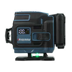 เครื่องวัดระดับเลเซอร์แบบแสงสีเขียว 12 เส้น (LASER LEVEL METER) SMLG-310