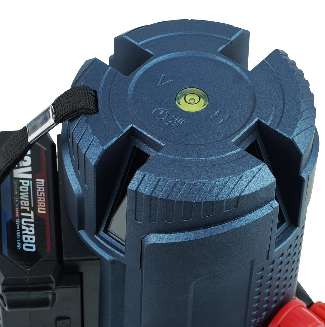 เครื่องวัดระดับเลเซอร์แบบแสงสีเขียว 5 เส้น (LASER LEVEL METER) SMLG-330